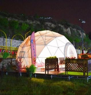 北海河南球形帐篷-室外浪漫乐园